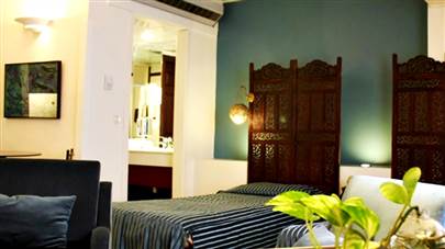 اتاق دو تخته هتل آپارتمان چهل پنجره اصفهان اتاق دو تخته هتل آپارتمان چهل پنجره اصفهان